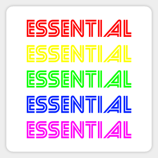 Essential Neon Sticker